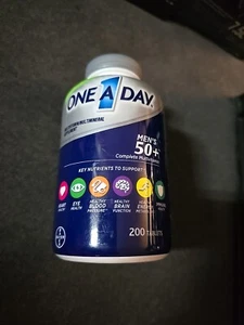 Bayer One A Day Men’s 50+ Healthy Advantage Multivitamin 200 Tablets (O8) - Picture 1 of 5