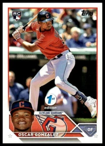 2023 Topps 1st Edition #119 Oscar Gonzalez RC - Bild 1 von 2