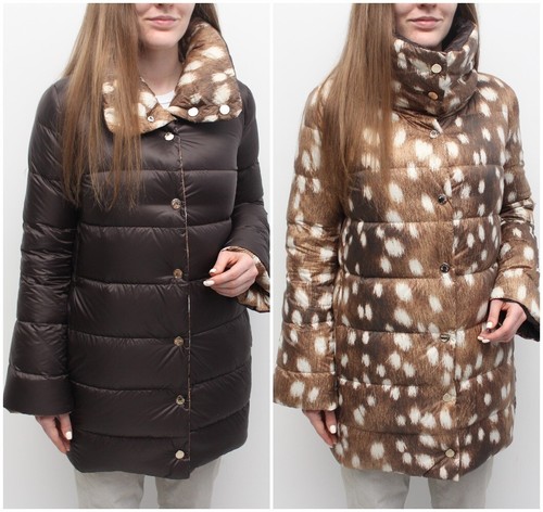 Cionondoli Donna MONCLER Piumino Reversibile Piumino Cappotto 2 ~S M RARO