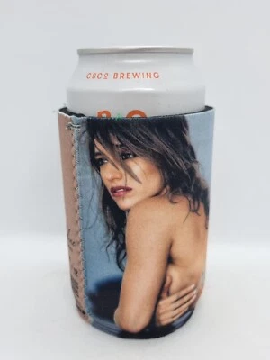 Amanda Miss November Woodstock Bourbon beer ale stubby holder cooler - image 1 of 4