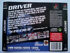*BACK INLAY ONLY* Driver Back Inlay PS1 PSOne Playstation PS 1 One PSX