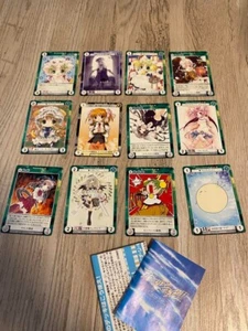 Di Gi Charat Trading card Lot 12 set retro rare anime Japan hobby m607 - Picture 1 of 3