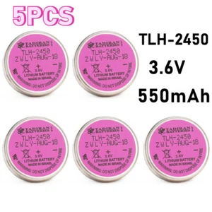 5PCS 3.6V 550mAh TLH-2450 Li-ion Battery ER2450 Tire Pressure MonitoringDetector - Picture 1 of 9