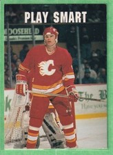 1991-92 Pro Set Play Smart #612 Jim Kyte Calgary Flames