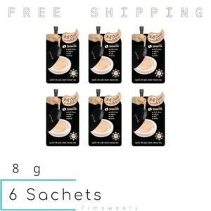 6 Sachets X 8 g Smooto CC Cushion Ultra Cover Cream SPF 50 Waterproof Sweatproof - Picture 1 of 11