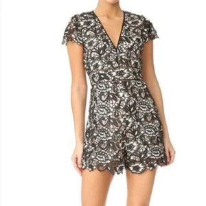 Alice & Olivia Tinsley Romper size 0 - Picture 1 of 10