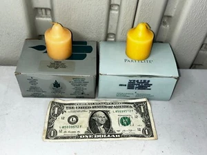 Vintage PartyLite V06154 Mango Mandarine V0643 Sommer Pfirsich 12 Votivkerzen - Bild 1 von 4