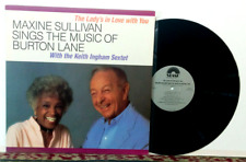 Maxine Sullivan ‎Sings The Music Of Burton Lane, Keith Ingham Sextet, LP 1985 NM