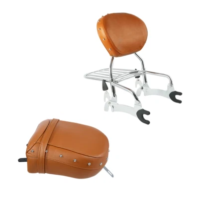 12" Backrest Sissy Bar Passenger Seat Fit For Indian Chief Vintage 2014-2018 - Image 1 of 4
