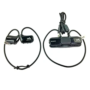 Sony Walkman NWZ-W273S 4GB Waterproof MP3 Player x2 With Charging Dock Tested - Picture 1 of 10