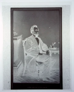 4x5 Copy Negative of Abraham Lincoln Seated CDV - Picture 1 of 1