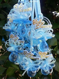 Pacifier Necklaces Baby Shower Games Favors Prizes Pink, Blue, Boy's, Girl's - Picture 1 of 7