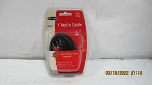 Belkin Audio Y Cable 12ft 3.7m Mini-stereo plug to RCA plugs - Picture 1 of 5