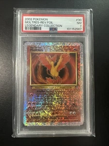 2002 Pokemon Legendary Collection #30 Moltres Legendary Collection PSA 7 - Picture 1 of 2
