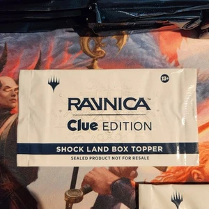 MTG Ravnica: Clue Edition Shock Land Box Topper *1-card Standard Not For Resale - Picture 1 of 4