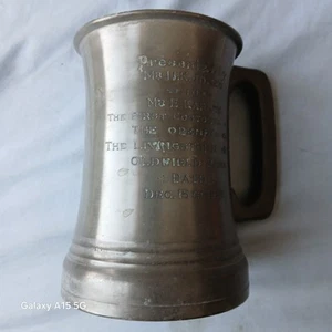 Haskell And Chambers Pewter 1 Pint Mug - Picture 1 of 9