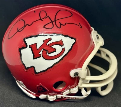 KANSAS CITY CHIEFS DERRICK THOMAS SIGNED MINI NFL HELMET PSA COA AUTOGRAPH - Image 1 of 2