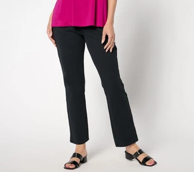 Quacker Factory Women's Pants Sz 2XS (XXS) DreamJeannes Regular Black A647869 - Image 1 of 4