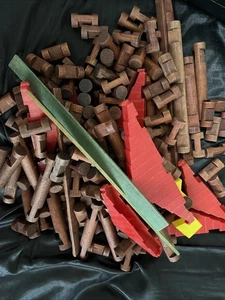 lincoln logs lot vintage 154 pieces - Picture 1 of 4