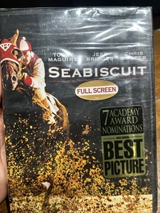 SeaBiscuit Fullscreen Dvd Set In Academy Award Winning Nominations - Picture 1 of 5