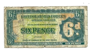 British Armed Forces (M17) 6 Pence 1948 - Picture 1 of 2