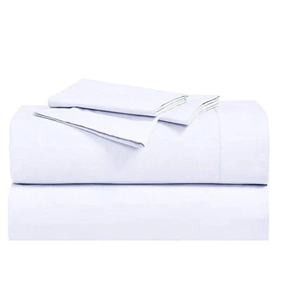 Fundas de almohada de percal crujiente Abripedic, 300 hilos, funda de almohada sólida de 2 piezas... Foto 1 de 2