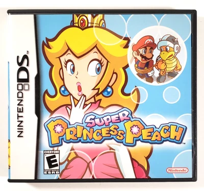 Super Princess Peach (Nintendo DS, 2006 г.) подлинный в коробке в комплекте с руководством - Изображение 1 из 4
