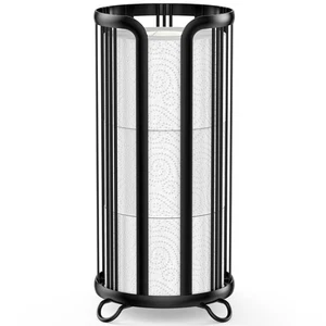 Toilet Paper Holder Stand, Freestanding Toilet Tissue Organizer, Minimalistic... - Picture 1 of 7