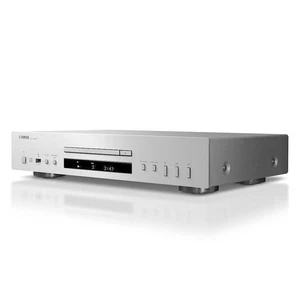 YAMAHA CD-S303 Single-disc CD Player Silver with Box High quality sound design - Picture 1 of 5