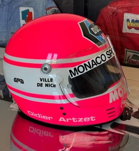 Race used helmet GPA AJ 1986 Didier Artzet Formule Renault - Picture 1 of 8
