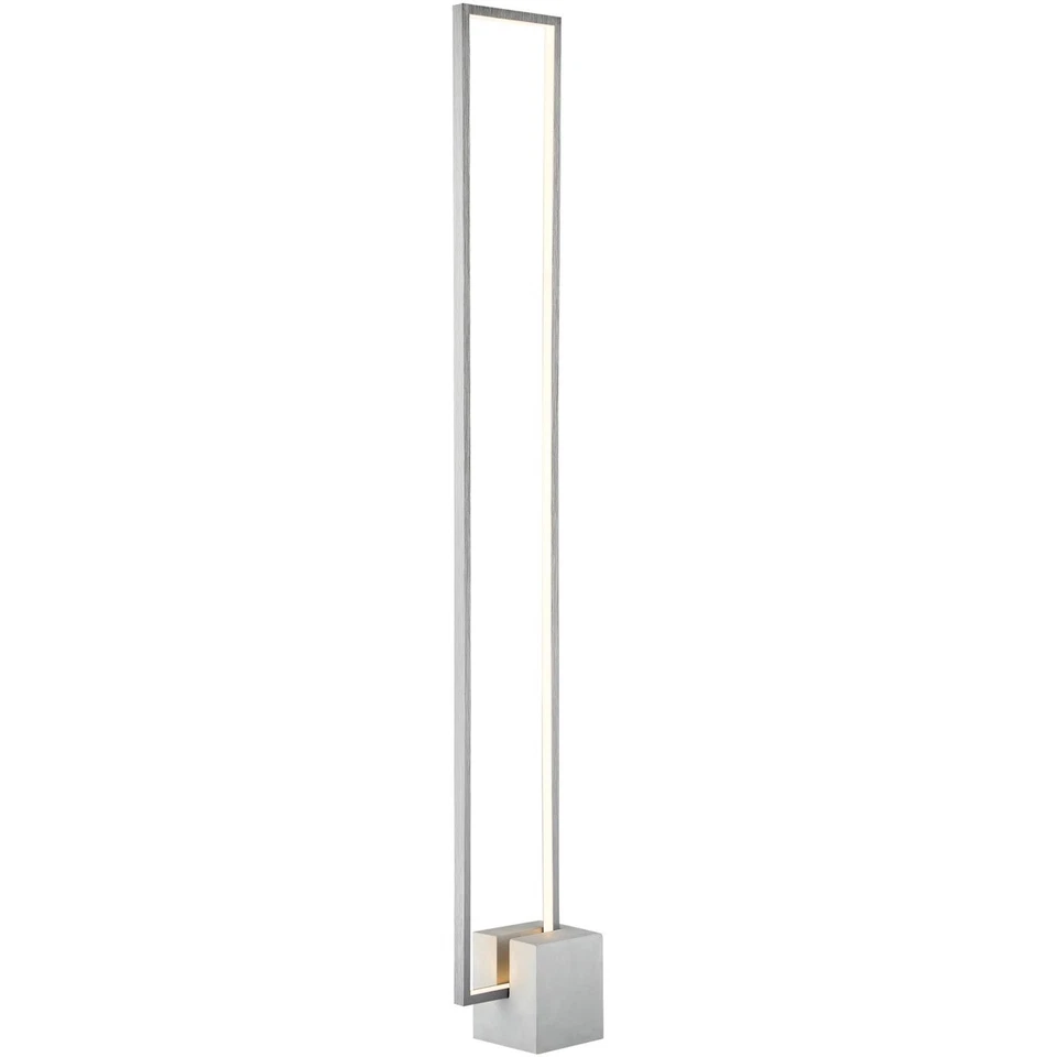 Lite Source LS-83413 Fantica Floor Lamp Aluminum - Image 1 of 1