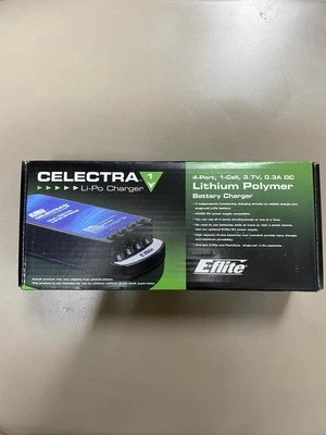 Eflite EFLC1004 Celectra 4-Port 1S 3.7V 0.3A DC Li-Po Charger - Image 1 of 3