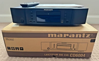 Marantz CD Player w/ Remote, Power Cable Audio Operation Confirmed CD6004 - Image 1 of 4