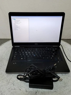 DELL LATITUDE E7440 14" Laptop I7-4600U 4GB 256GB SEE NOTES - Image 1 of 4