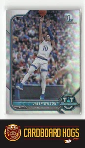 2021-22 Bowman U #3 Jalen Wilson Kansas Jayhawks 1st Bowman Refractor - Picture 1 of 2