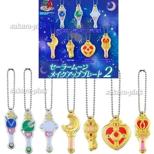 Vol.2 SAILOR MOON 20th Anniversary Mini Metal Charm Key Chains Authentic BANDAI - Picture 1 of 10