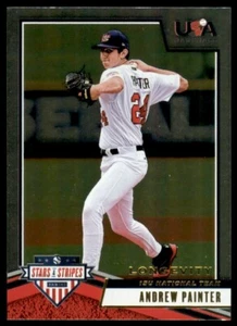 Andrew Painter- 2019 USA Baseball Stars and Stripes Longevity Parallel #65 - Picture 1 of 2
