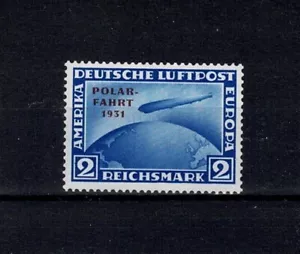 GERMANY YVERT AIR MAIL 41 " GRAF ZEPPELIN POLAR FAHRT 2M 1931 " MNH VF X716 - Picture 1 of 1