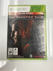 Metal Gear Solid V The Phantom Pain Day 1 Edition Xbox 360 Complete 2 Discs - Picture 1 of 4