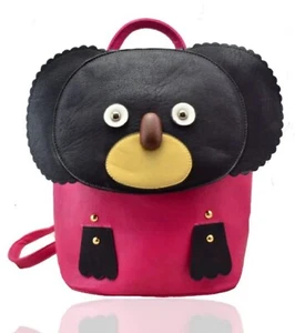WOMEN'S KOALA 3D DESIGN BACKPACK NOVELTY VEGAN HANDBAG WITH TOP HANDLE - Picture 1 of 1