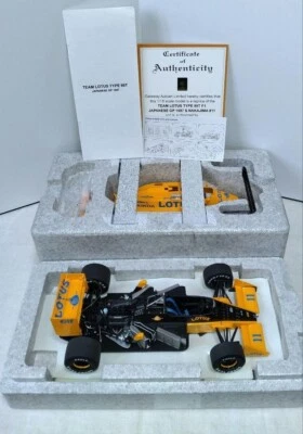 AUTOart Signature 1/18 TEAM LOTUS TYPE 99T JAPANESE GP 1987 Car Toy Japan - Image 1 of 4