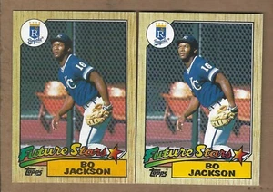 ( 2 ) 1987 TOPPS BO JACKSON ROOKIE # 170 MINT - Picture 1 of 1