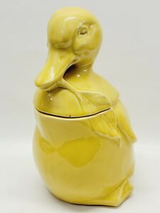  Vintage McCoy Yellow Duck Cookie Jar 