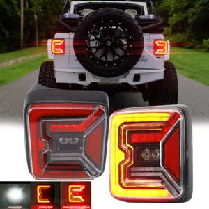 2 luces traseras LED señal de giro inversa para Jeep Wrangler JL 2018-2022 - Imagen 1 de 14