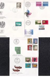 ODZ&ENDZ 6 SWITZERLAND ASSORTED FDC LOOK 888 - Picture 1 of 2