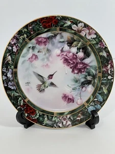 Vintage 1992 The Anna’s Hummingbird Collector Plate #2 Artist Lena Liu Plate.New - Picture 1 of 9