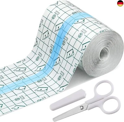 MARKE ELEVAPULSE Duschpflaster Wasserfest Pflaster Groß Rolle, Tattoo Folie Heilung 15cm*2m,