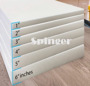 Upholstery foam, Replacement Foam Cushions seat, Cut to any size 100cm x 80cm x  - Picture 1 of 8