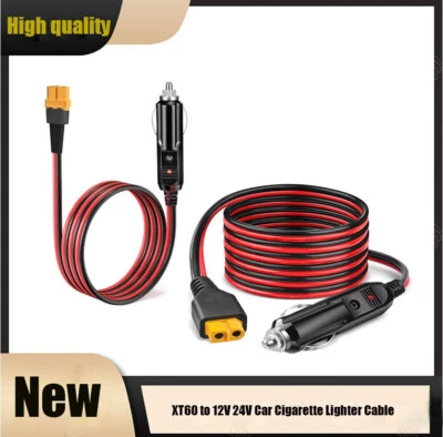 Car Cigarette Lighter to XT60 12V 24V Charging Cable Battery Connector Plug - Image 1 of 4