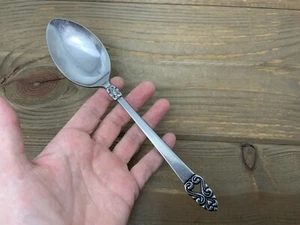 Vintage Solid Serving Spoon Symphony by Grace Stainless Steel Heavy Duty Japan - Foto 1 di 18